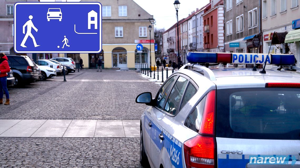 Policja "rozlicza" źle parkujących na Starym Rynku 