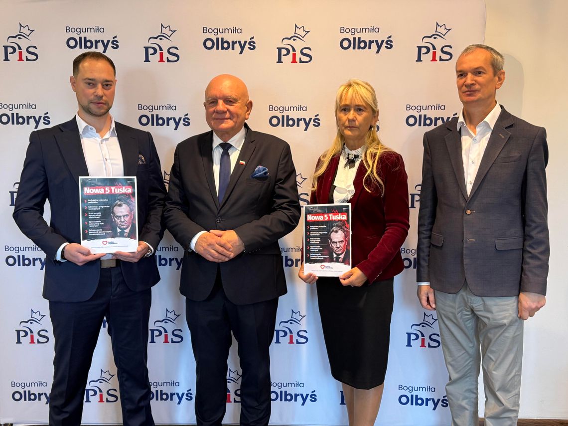 Politycy PiS o budżecie państwa i finansach samorządów. Konferencja w Łomży - [VIDEO]