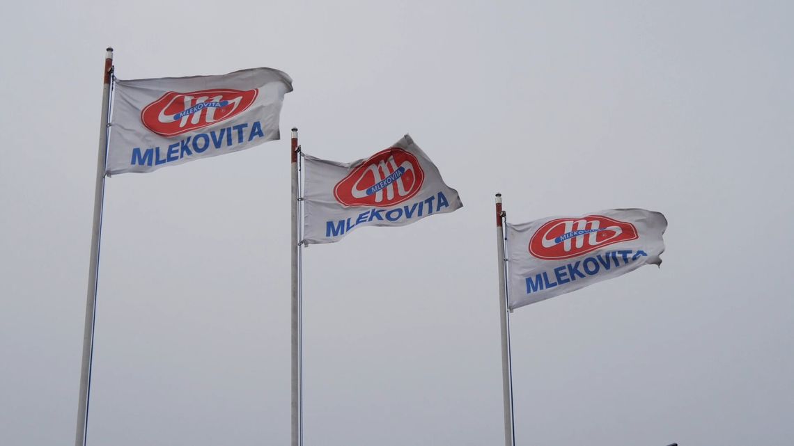Ponad 100 ton produktów wyjeżdża dziennie z zakładu Mlekovity w Baranowie [VIDEO] 