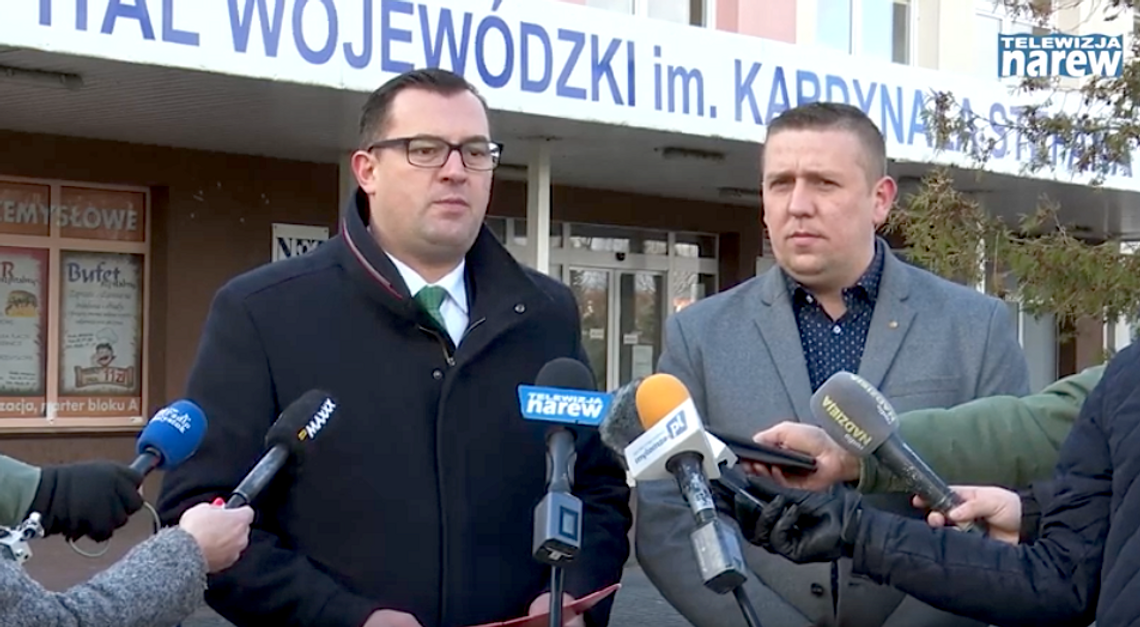 Poseł Stefan Krajewski interweniuje ws. łomżyńskiego szpitala [VIDEO] 