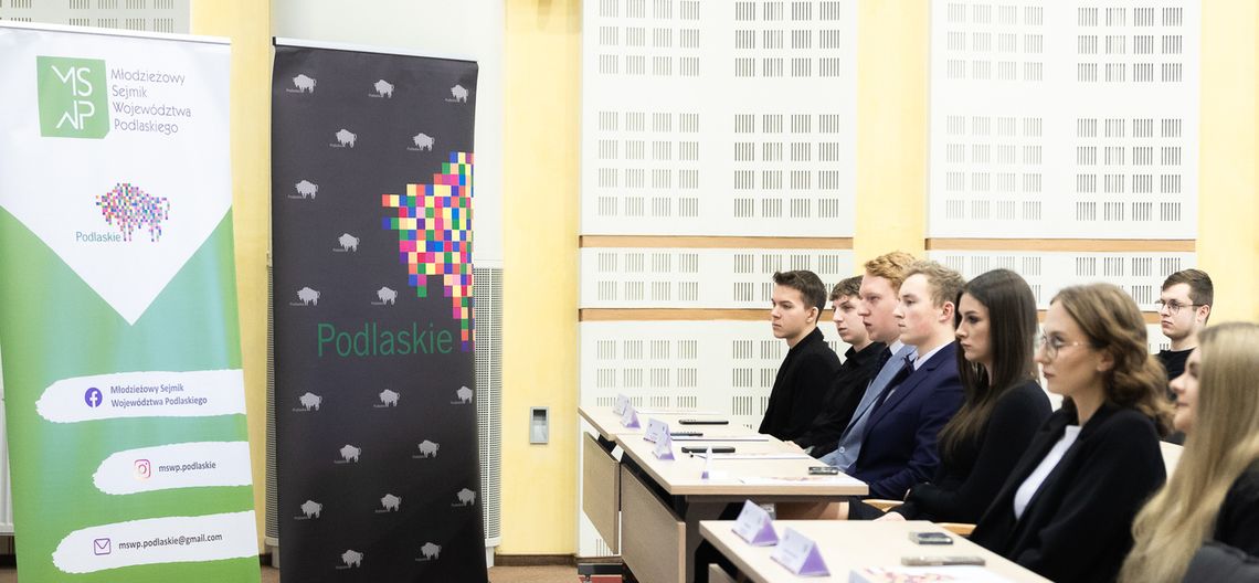 Posiedzenie Młodzieżowego Sejmiku Województwa Podlaskiego - 25.09.2025 r.
