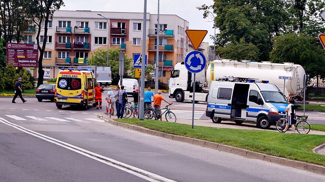 Potrącił kobietę i uciekł z miejsca zdarzenia