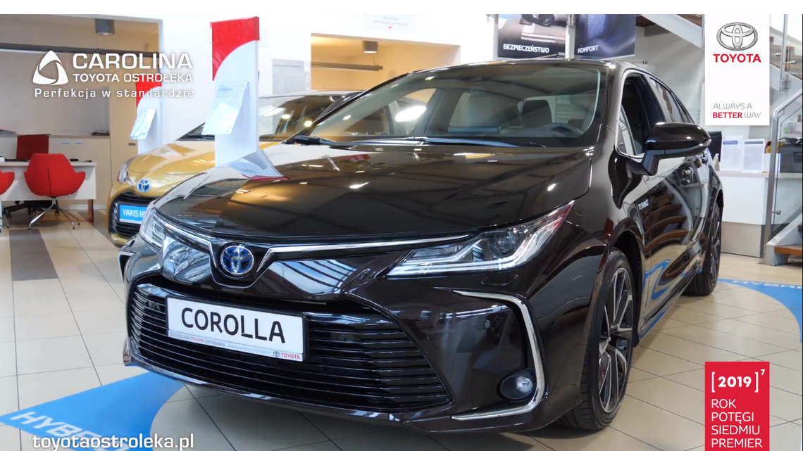 Poznaj nową hybrydową Toyotę Corollę [VIDEO]