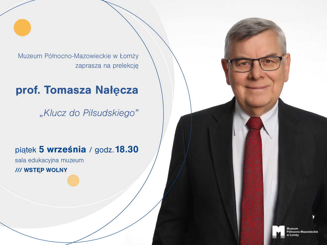 Prelekcja prof. Nałęcza w łomżyńskim muzeum