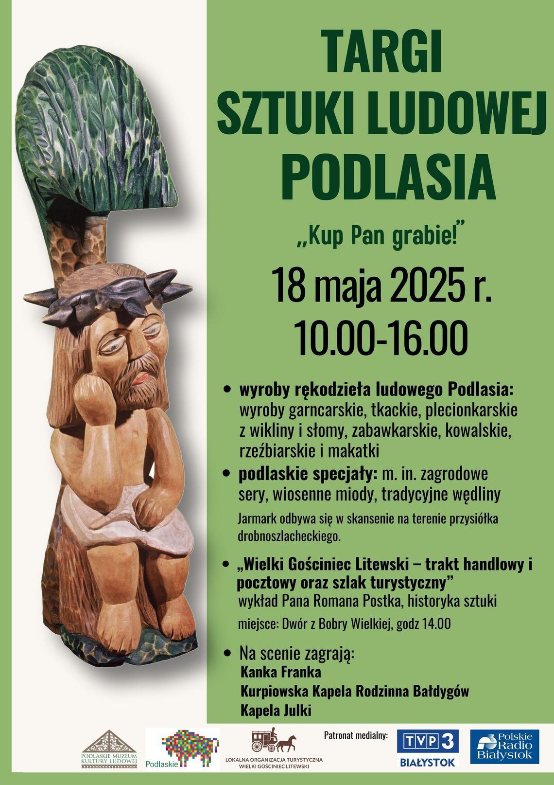 Przed nami kolejna odsłona Targów Sztuki Ludowej Podlasia Przed nami kolejna odsłona Targów Sztuki Ludowej Podlasia