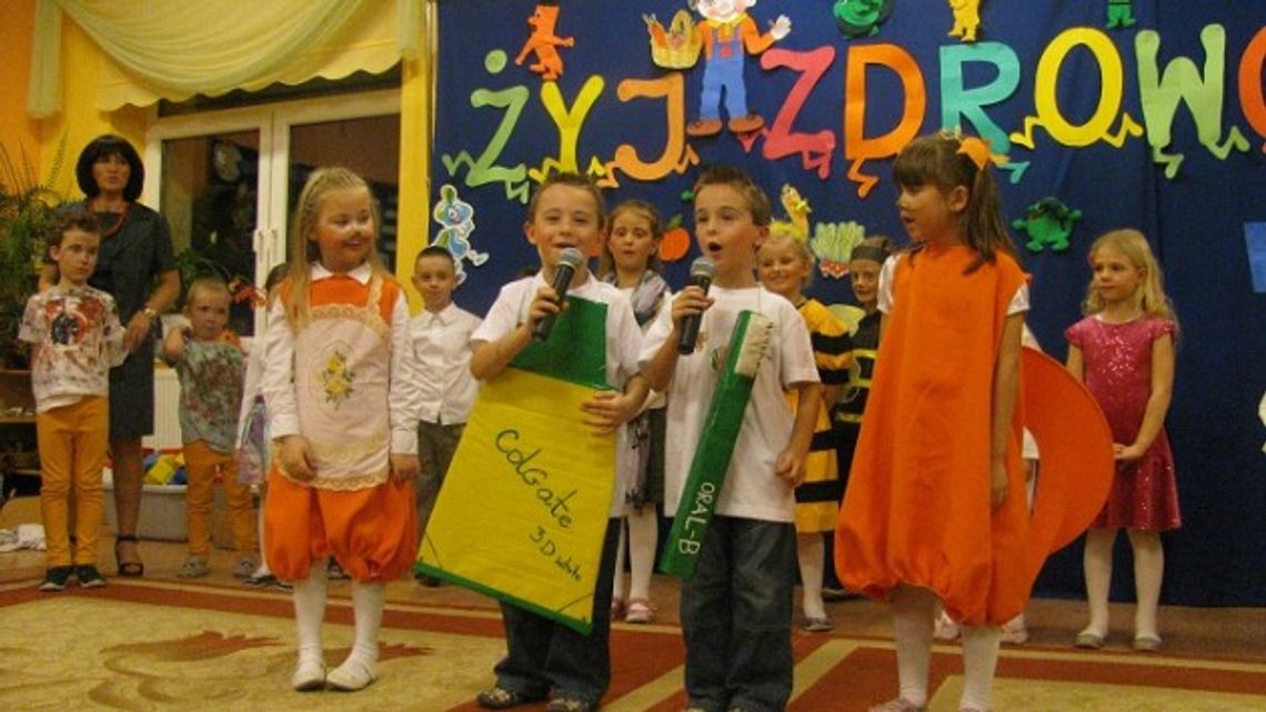 Przedszkolaki wiedzą jak żyć zdrowo