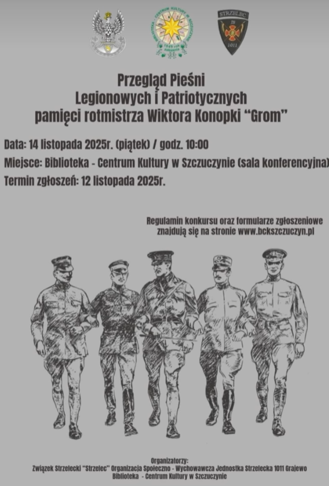 Przegląd Pieśni Legionowych i Patriotycznych ku pamięci rotmistrza Wiktora Konopki „Grom”