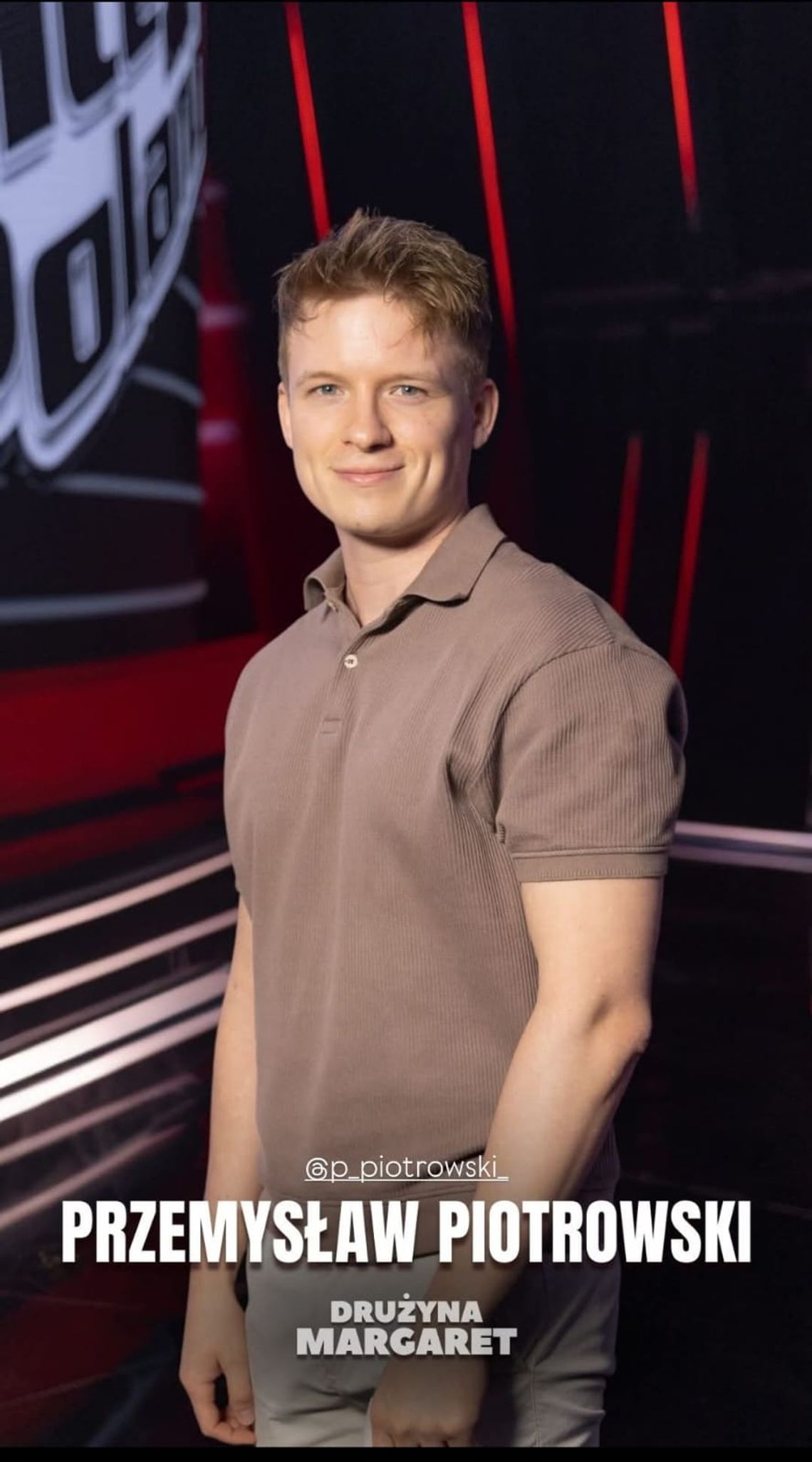 Przemysław Piotrowski z Łomży w The Voice of Poland!