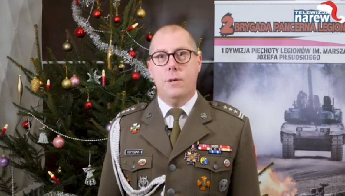 Pułkownik Adam Krysiak - Życzenia Świąteczne 2025 [VIDEO]