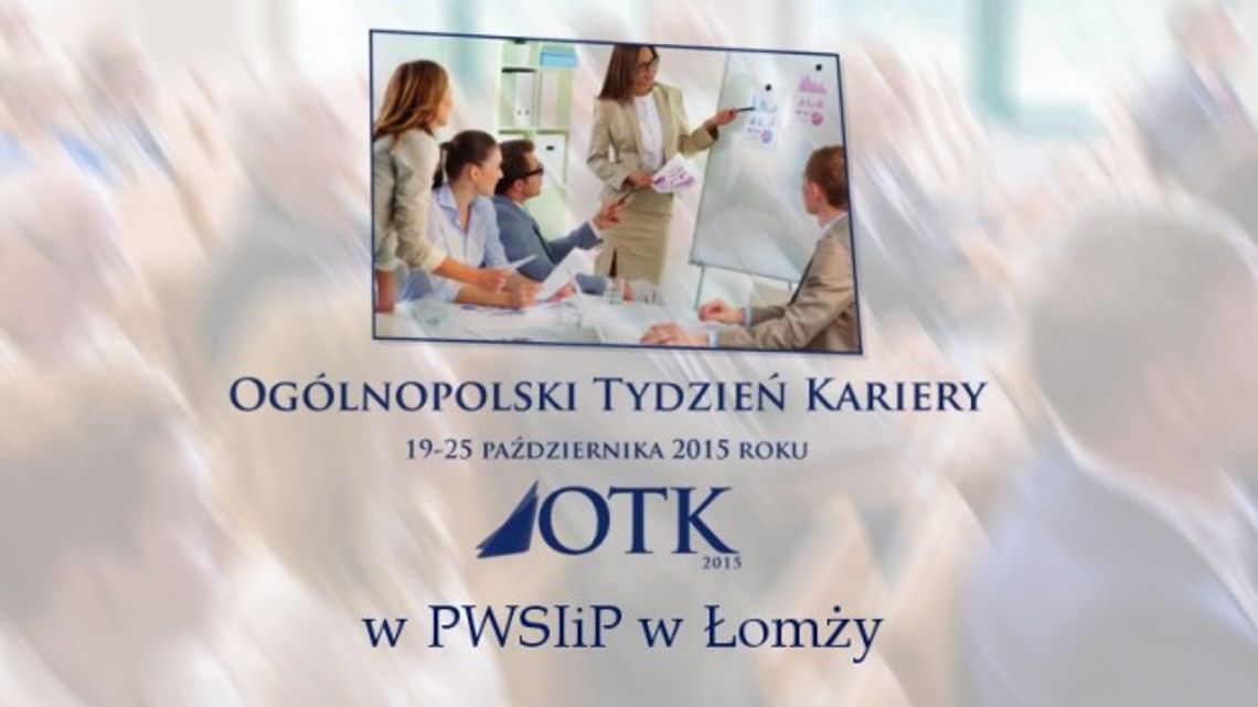 PWSiP zaprasza na warsztaty - Ogólnopolski Tydzień Kariery