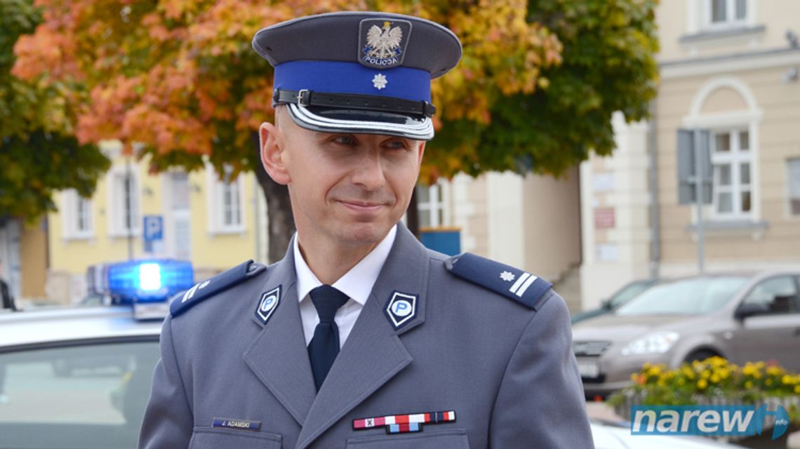 Razem dbamy o bezpieczeństwo - rozmowa z mł. insp. Jackiem Adamskim, Komendantem Miejskim Policji w Łomży - VIDEO