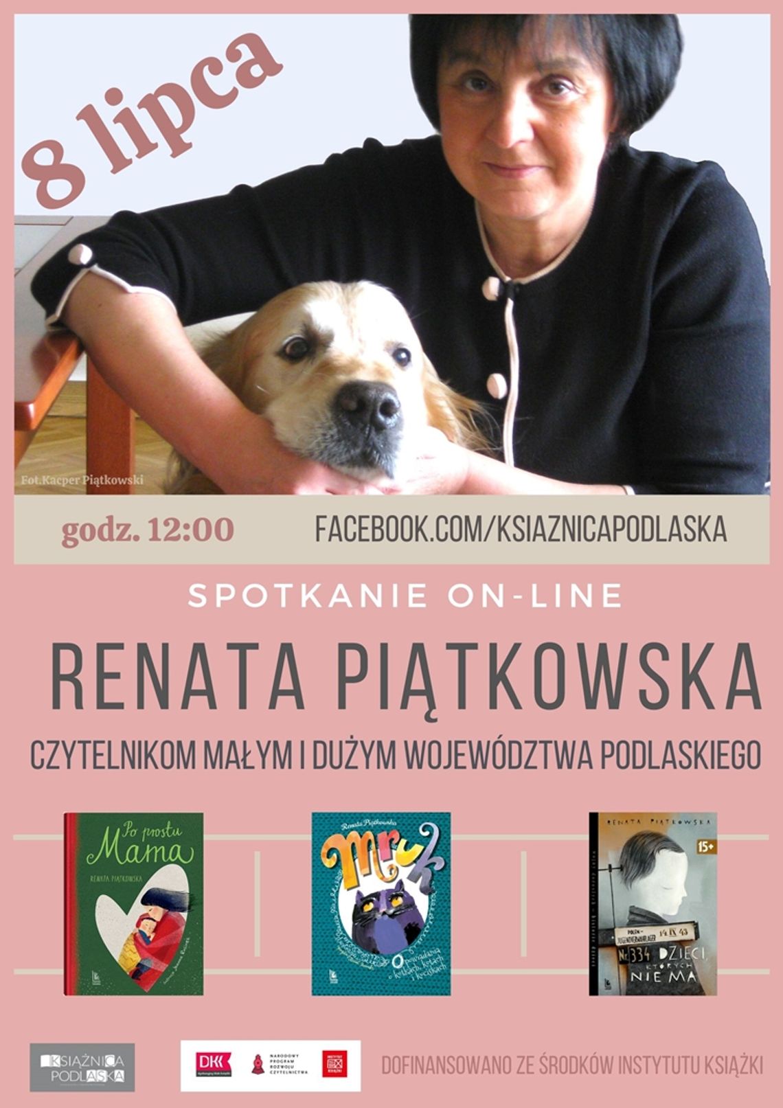 Renata Piątkowska gościem Książnicy Podlaskiej