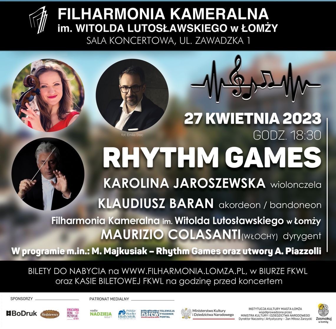 Rhythm games w Filharmonii Kameralnej w Łomży