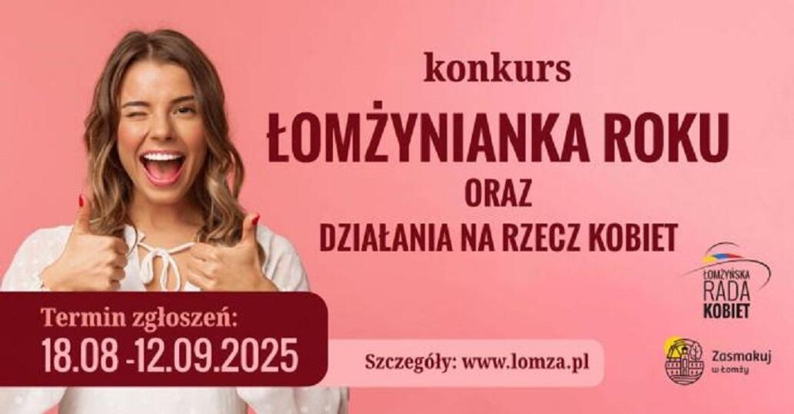 Rusza konkurs „Łomżynianka Roku oraz działania na rzecz kobiet”