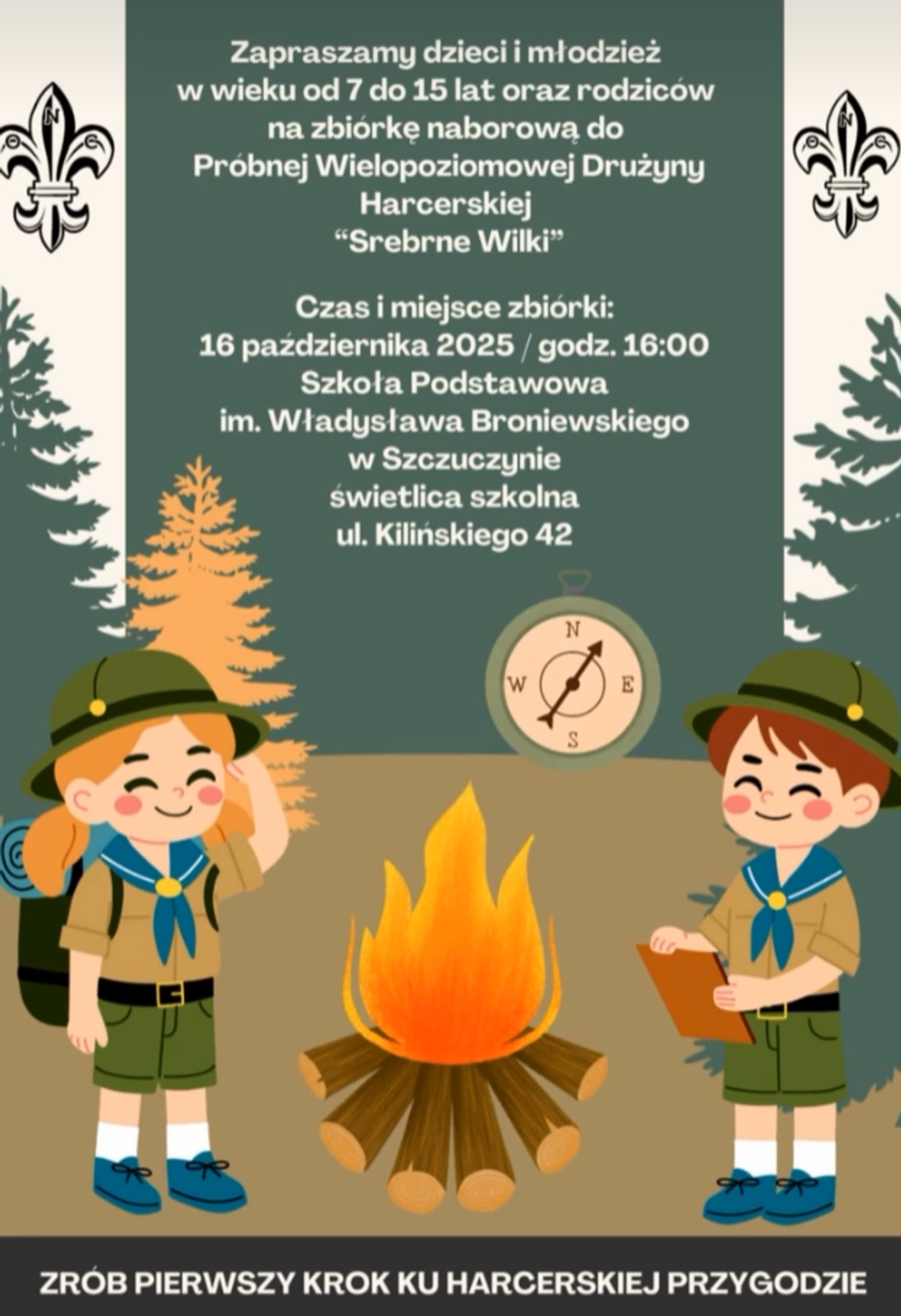 Rusza nabór do Drużyny Harcerskiej „Srebrne Wilki”