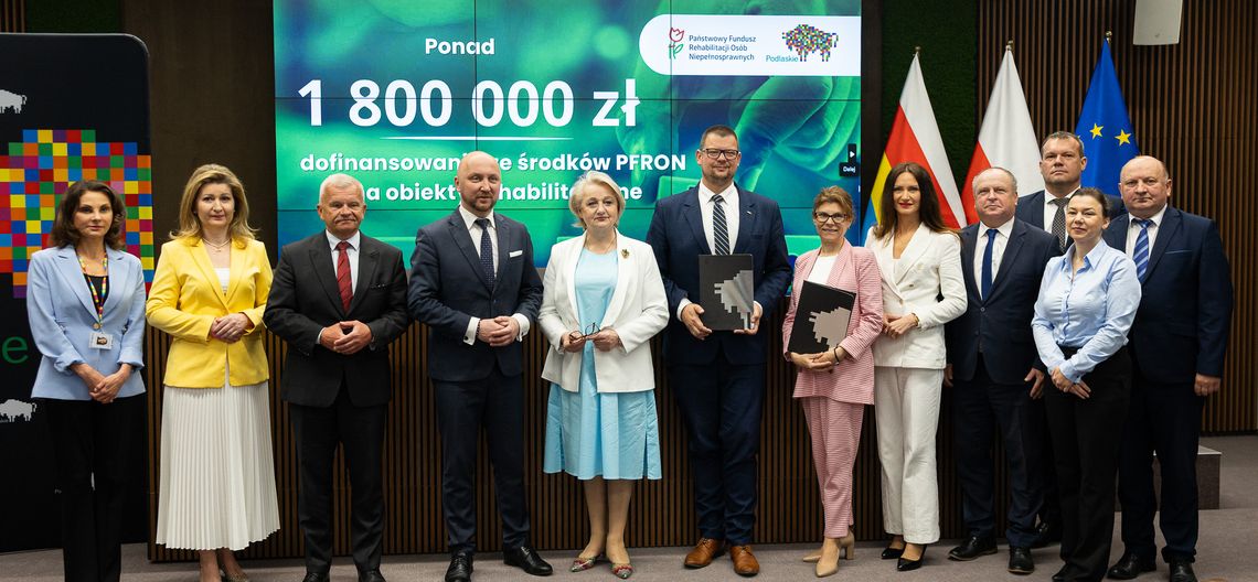 Samorządy bez barier. Ponad 1,8 mln zł z PFRON na dostępne szkoły, przedszkola i placówki opiekuńcze - [VIDEO]