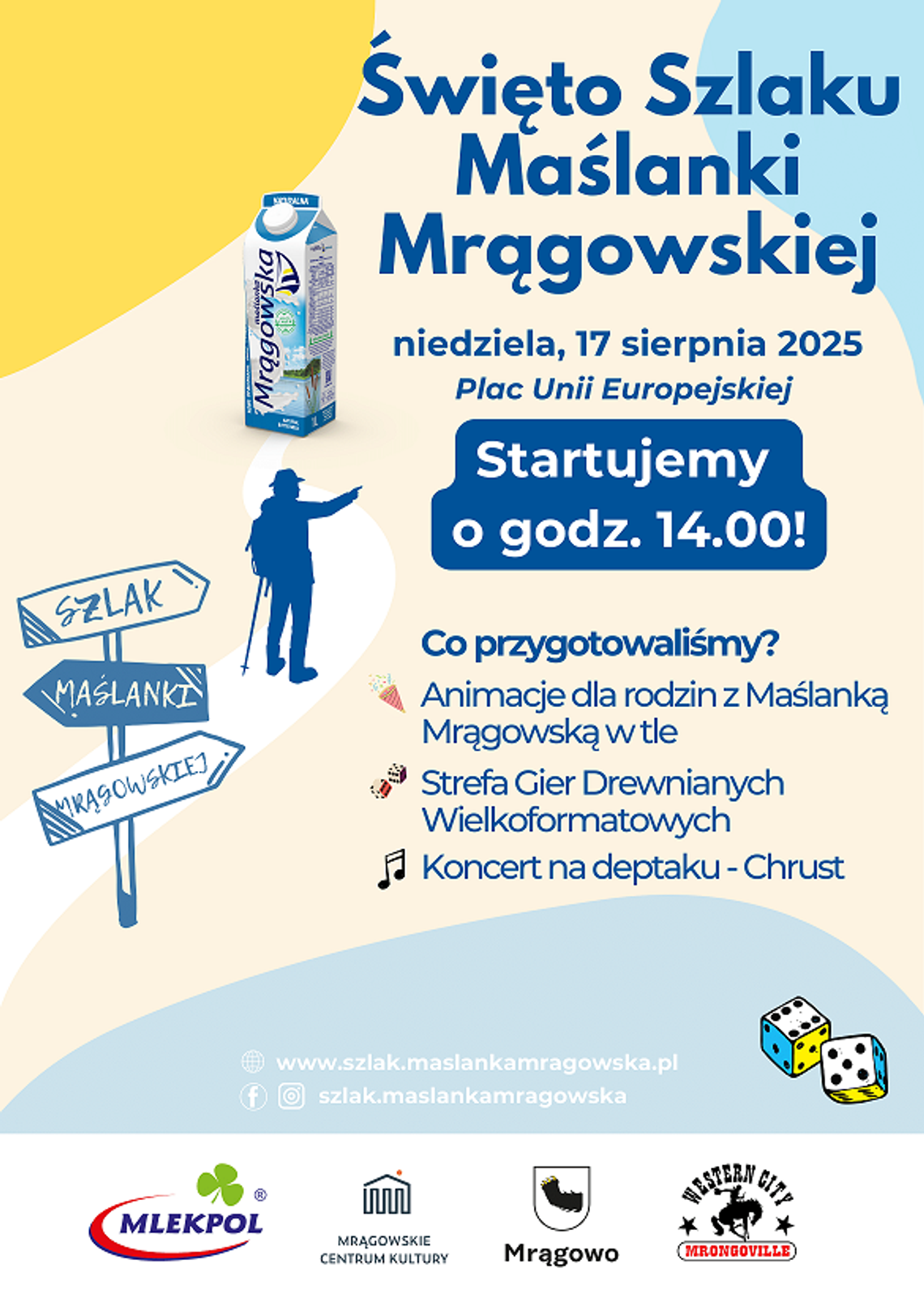 SM Mlekpol zaprasza na Święto Szlaku Maślanki Mrągowskiej