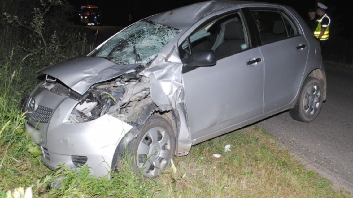 Śmiertelne potrącenie pieszego