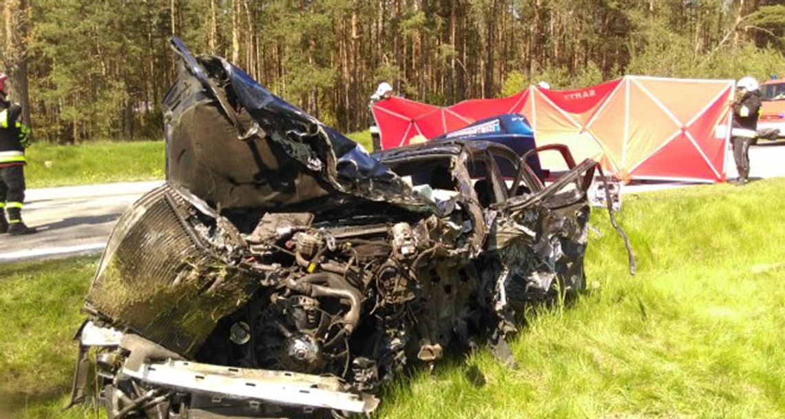 Śmiertelny wypadek na DK 61 Śmiertelny wypadek na DK 61