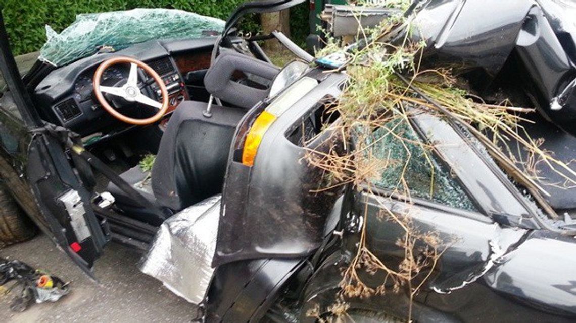 Śmiertelny wypadek na trasie Gawrychy - Zbójna Śmiertelny wypadek na trasie Gawrychy - Zbójna