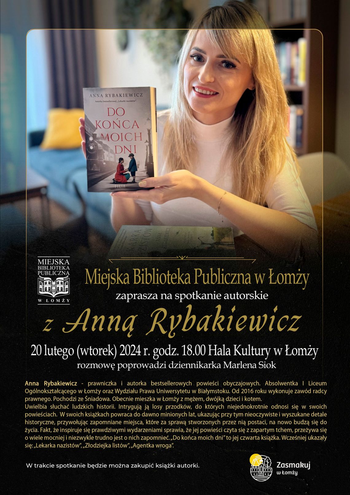 Spotkanie autorskie z Anią Rybakiewicz