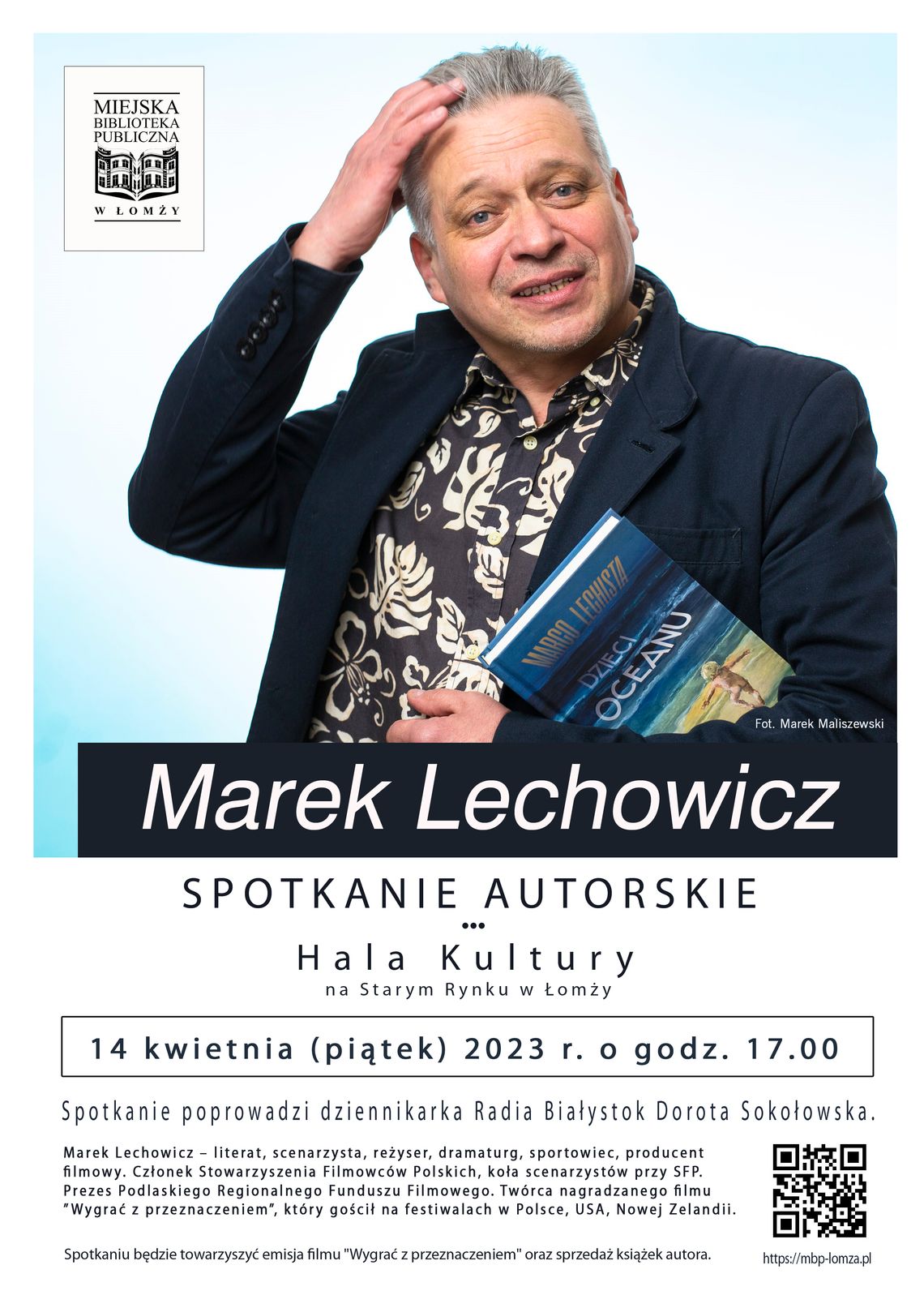 Spotkanie autorskie z Markiem Lechowiczem