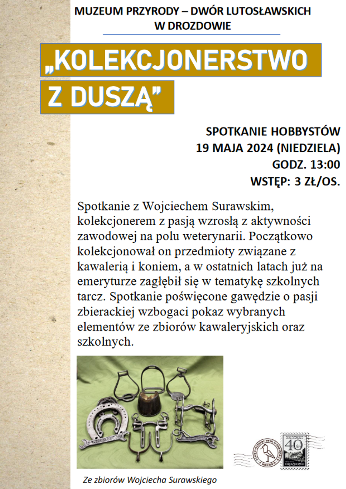 Spotkanie hobbystów w Muzeum w Drozdowie