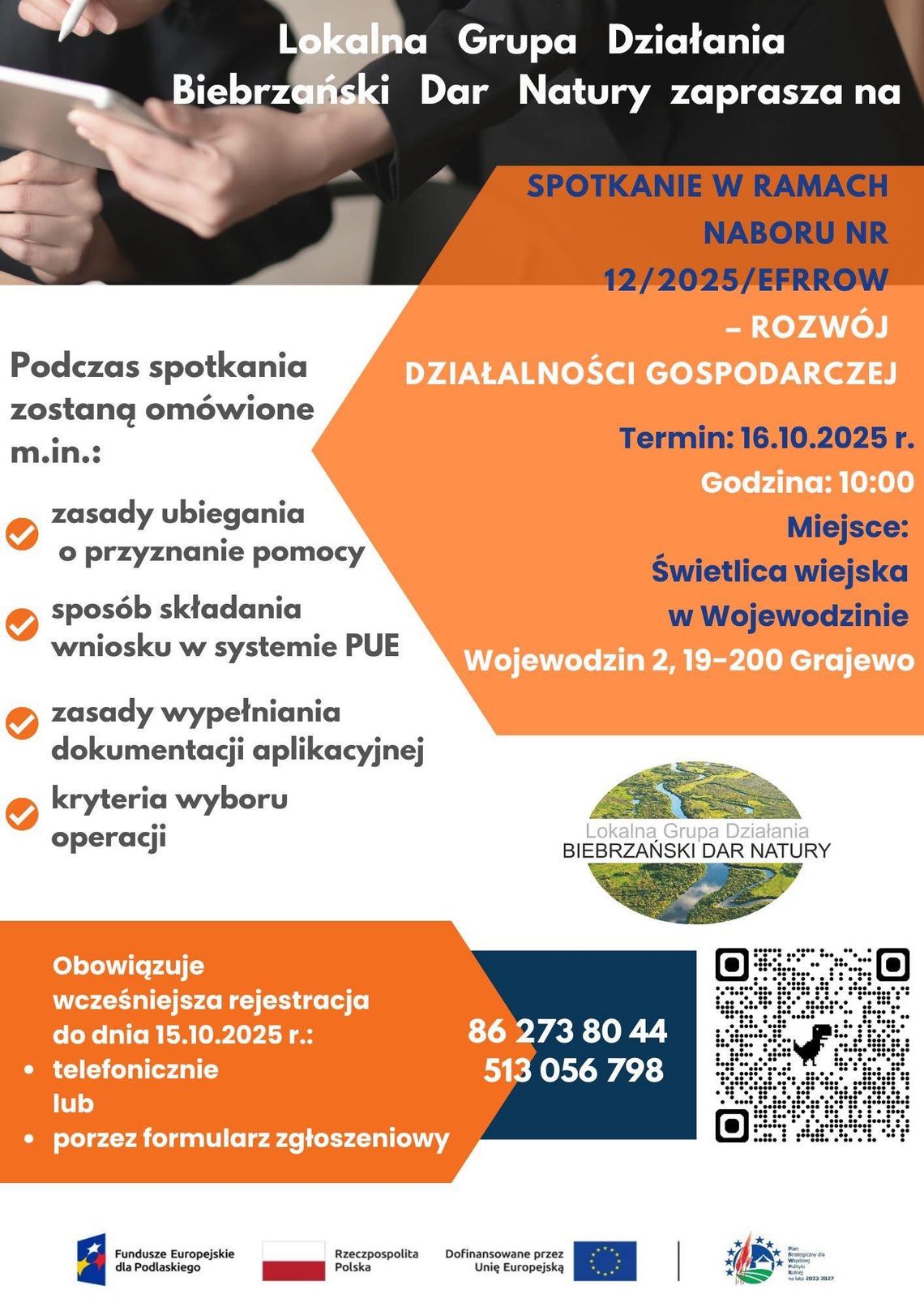 Spotkanie informacyjne w Wojewodzinie o dotacjach na rozwój działalności gospodarczej Spotkanie informacyjne w Wojewodzinie o dotacjach na rozwój działalności gospodarczej