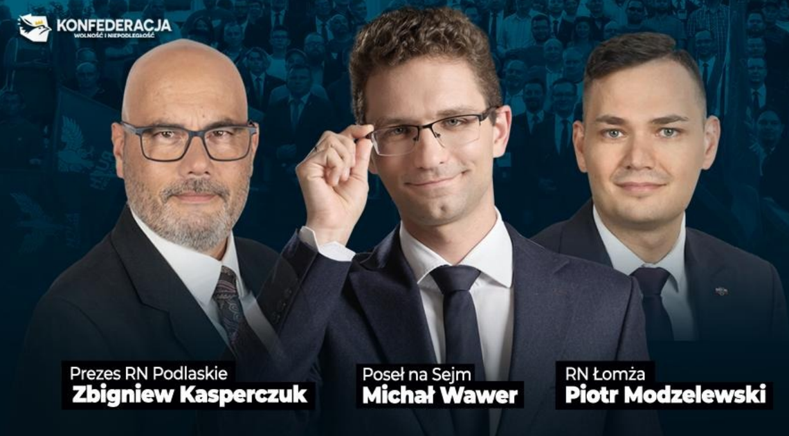 Spotkanie otwarte Ruchu Narodowego w Łomży