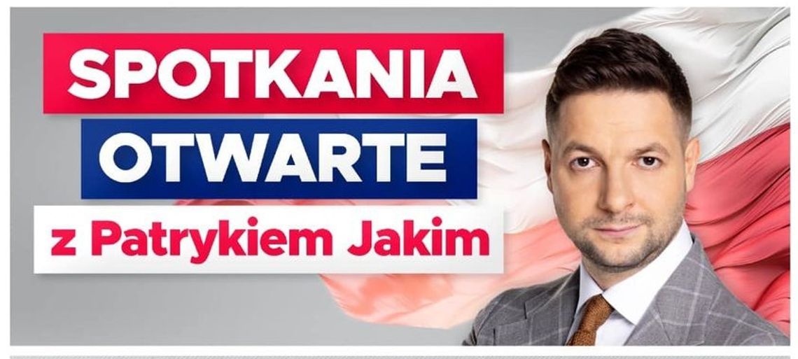 Spotkanie otwarte z Patrykiem Jakim w Łomży