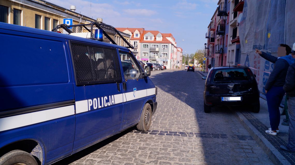 Stary Rynek w Łomży. Agresywny na drodze 