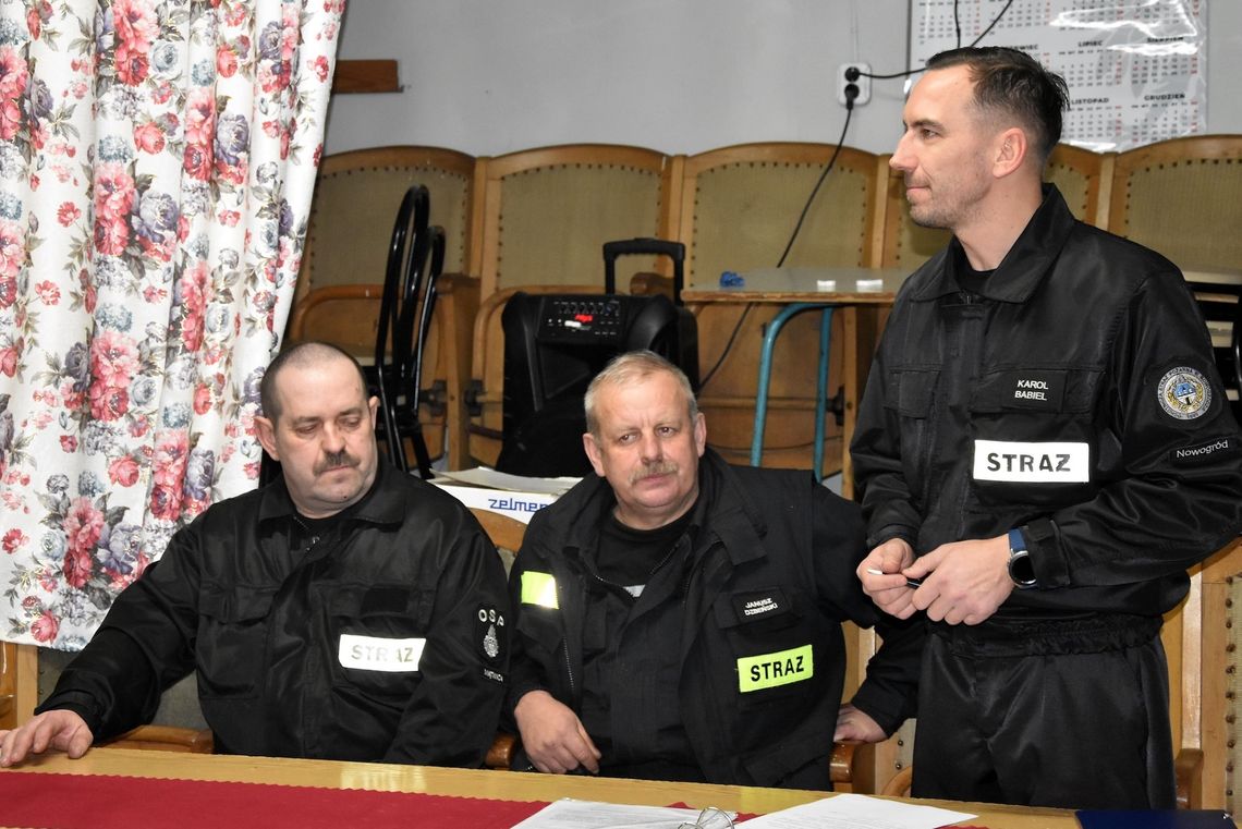Strażackie spotkanie w gminie Nowogród