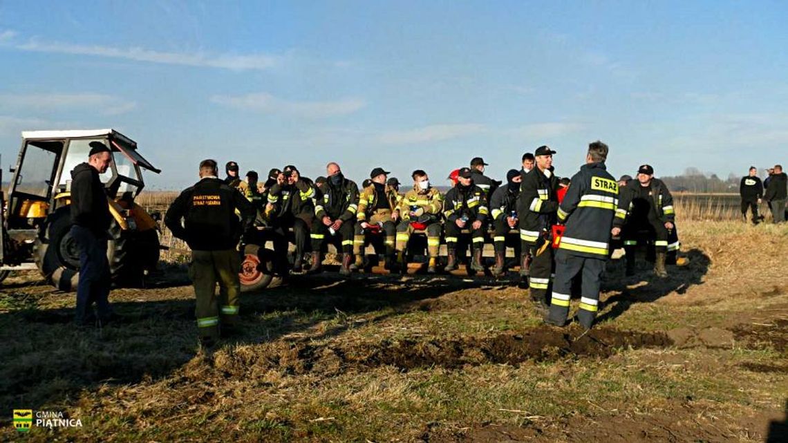 Strażacy z Jeziorka i Nowego Cydzyna ratowali Biebrzański Park Narodowy