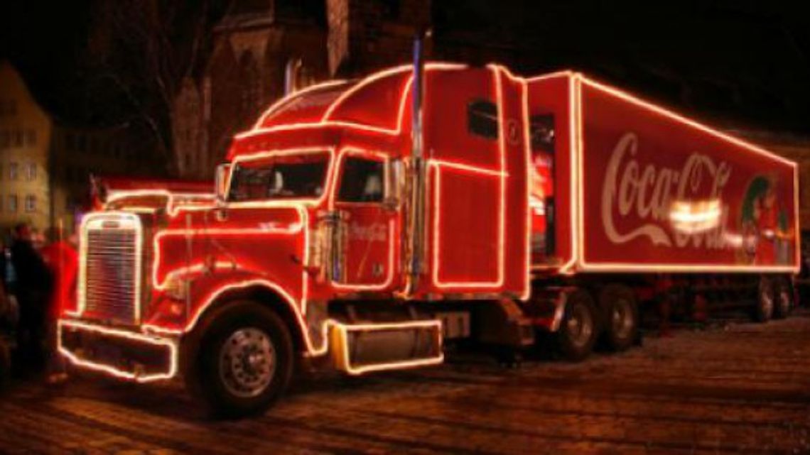 Świąteczna ciężarówka Coca-Coli już dziś w Łomży Świąteczna ciężarówka Coca-Coli już dziś w Łomży