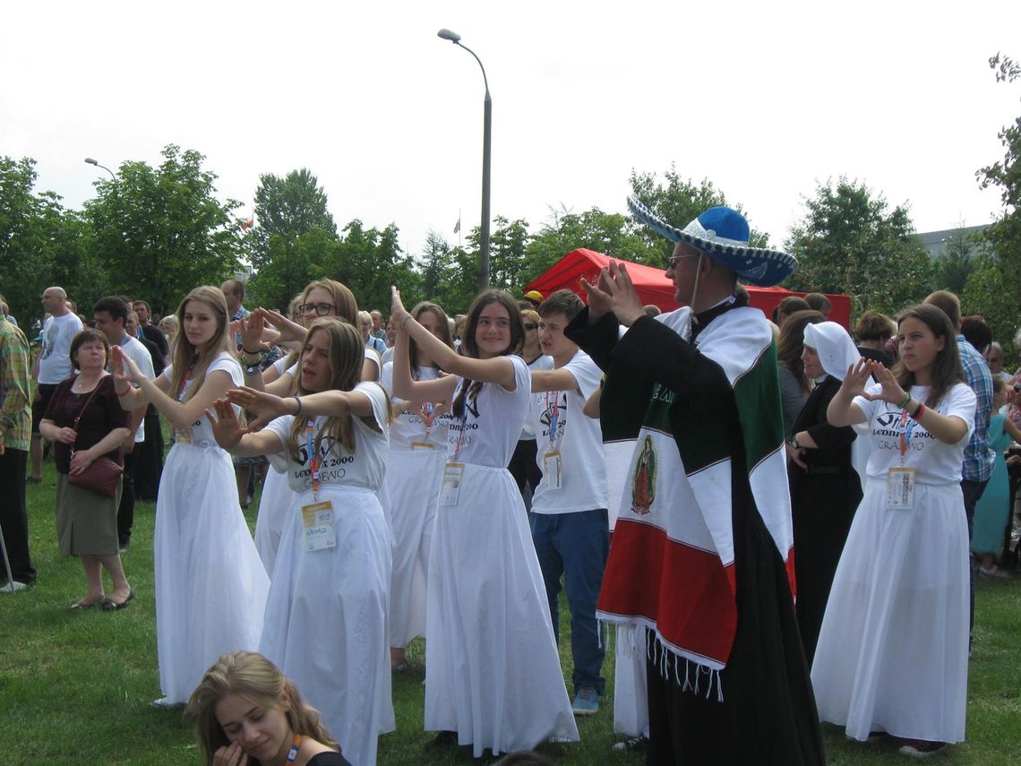 Światowe Dni Młodzieży w Łomży. Muzyka i radość Pielgrzymów Miłosierdzia  