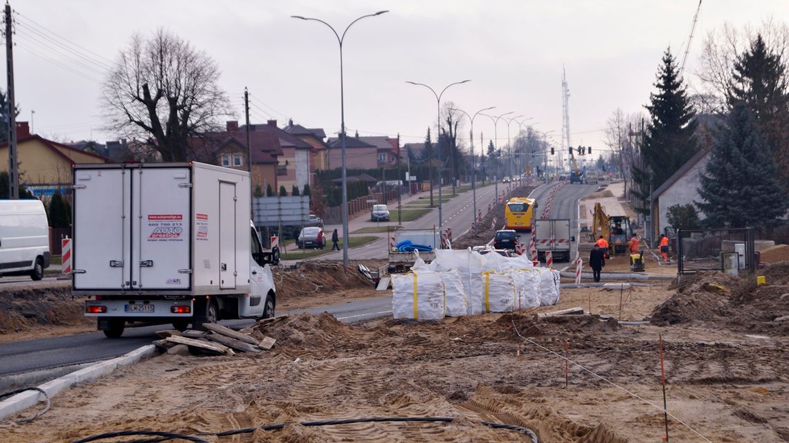 Szosa Zambrowska "pod ruchem"