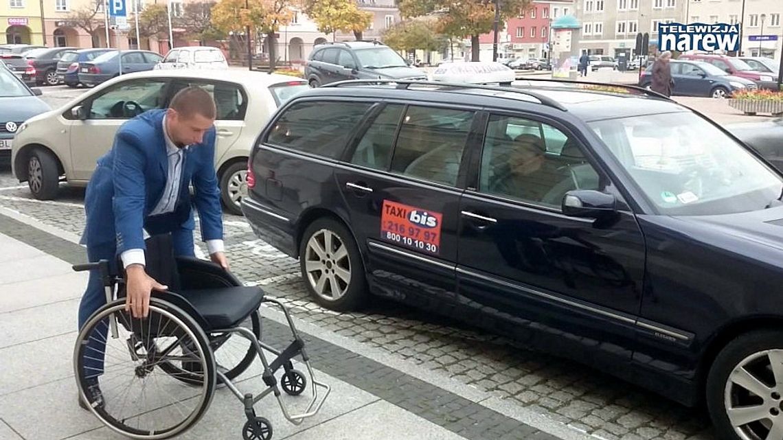 Taxi dla niepełnosprawnych [VIDEO]