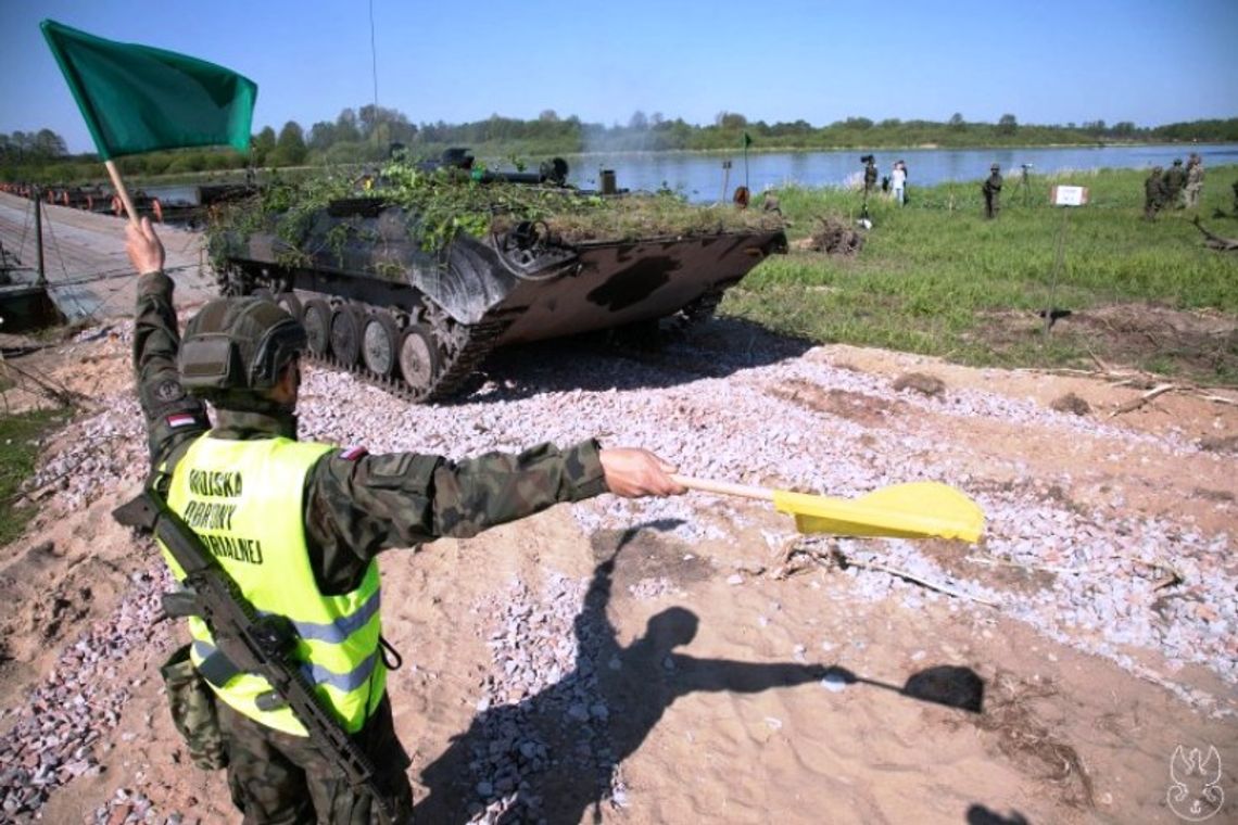 Terytorialsi zabezpieczali przeprawę "Jedynej Pancernej" przez rzekę Bug