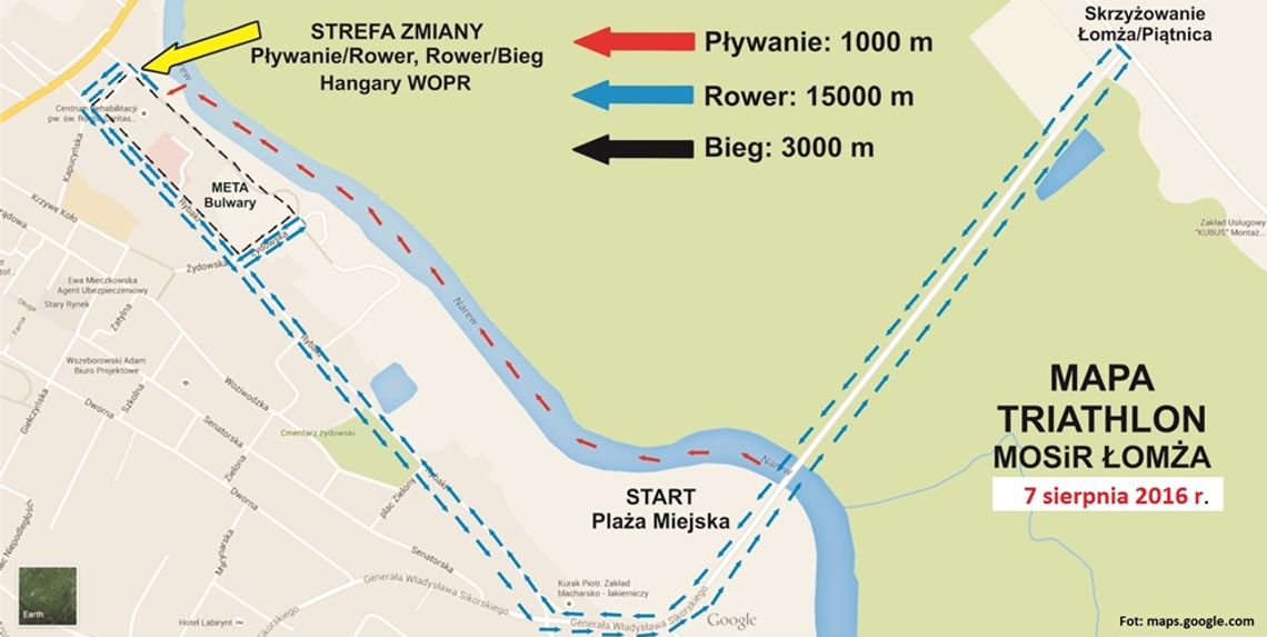 Triathlon - utrudnienia drogowe