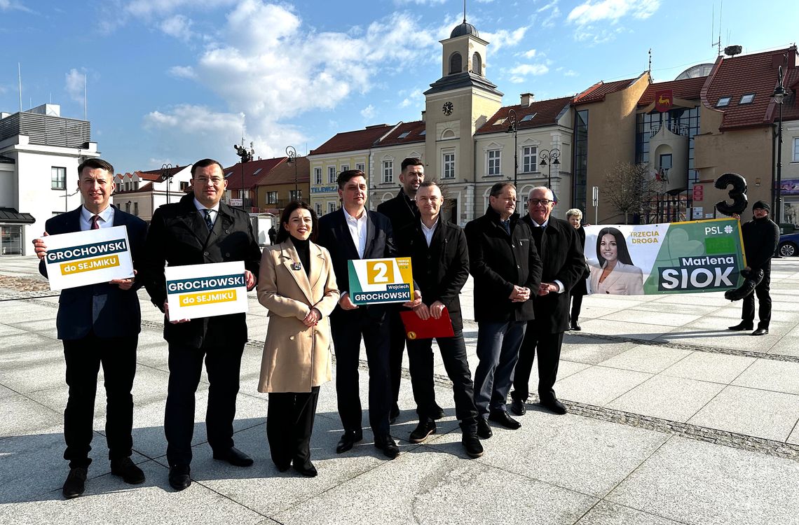 Trzecia droga zaprezentowała kandydatów do sejmiku [VIDEO]