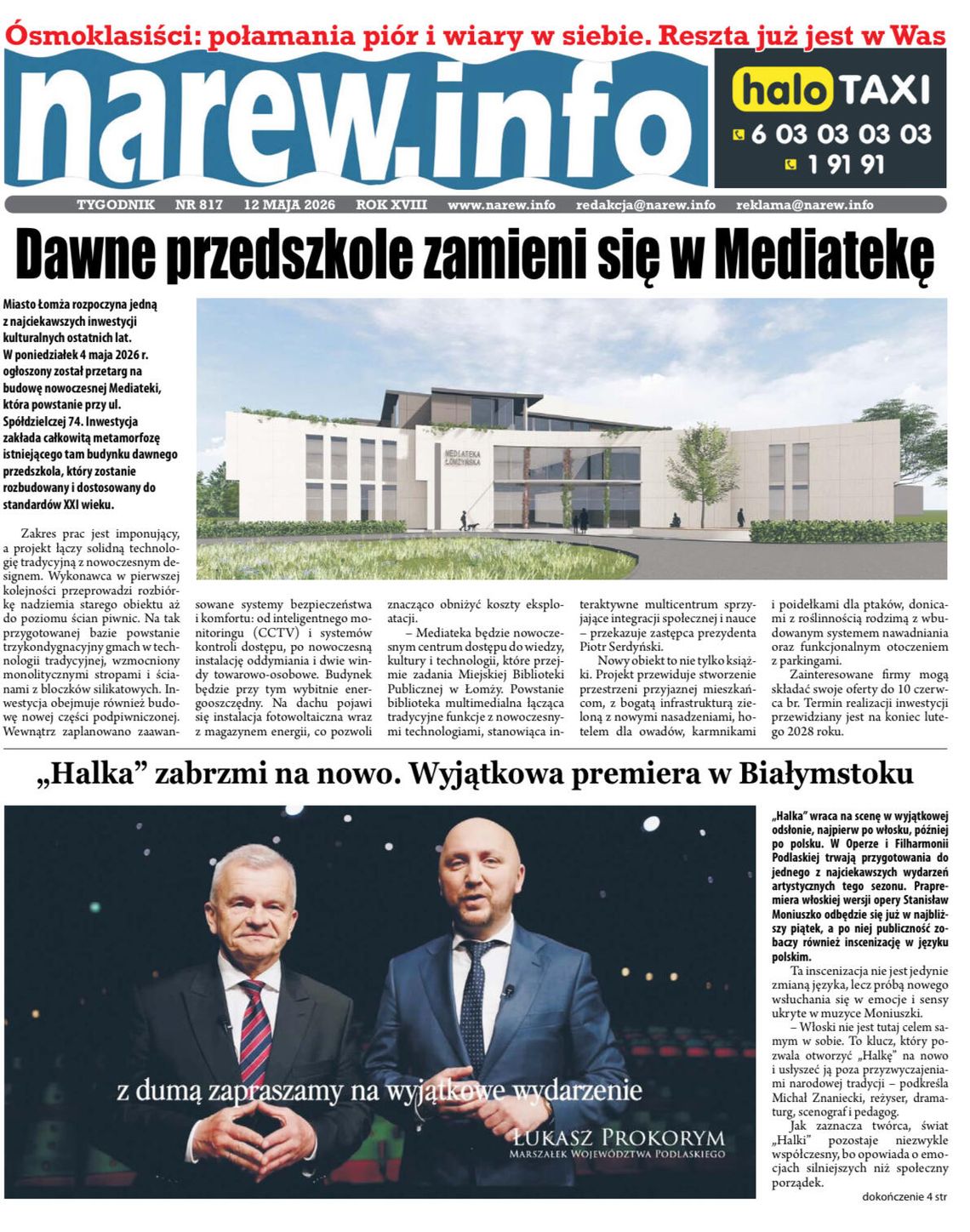 Tygodnik Narew 817 z 12 maja 2026 roku