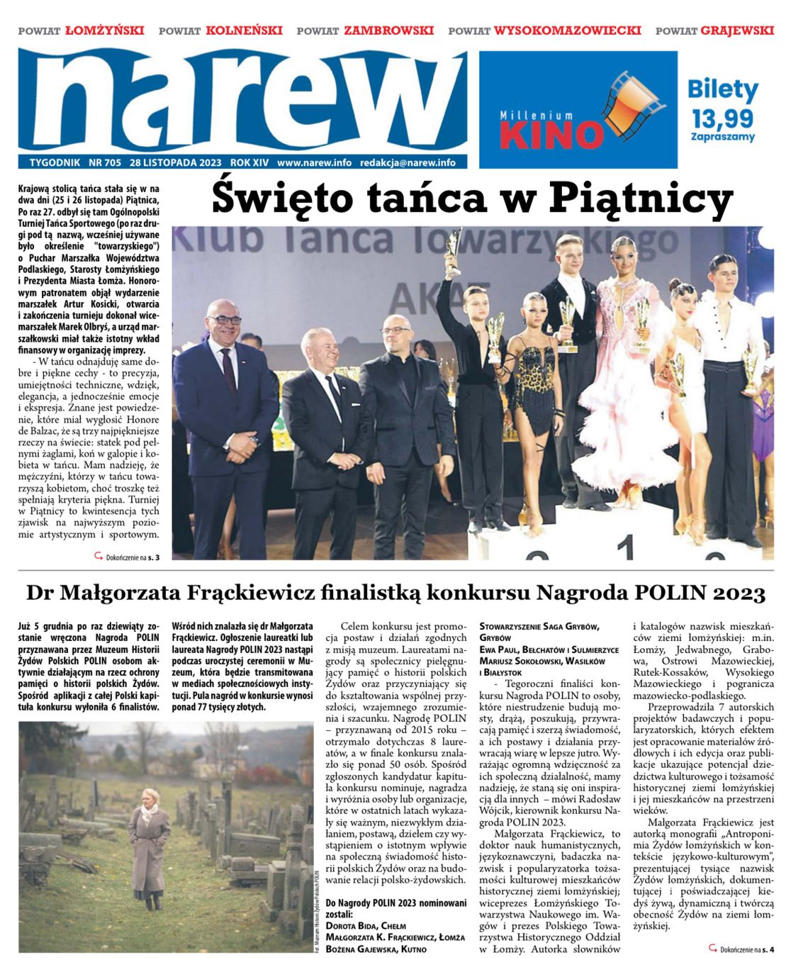 Tygodnik Narew 705 - wydanie elektroniczne