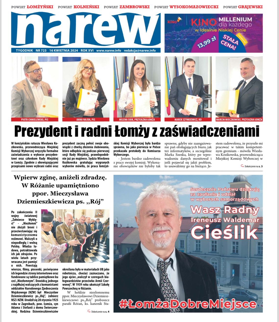 Tygodnik Narew 723 - wersja elektroniczna