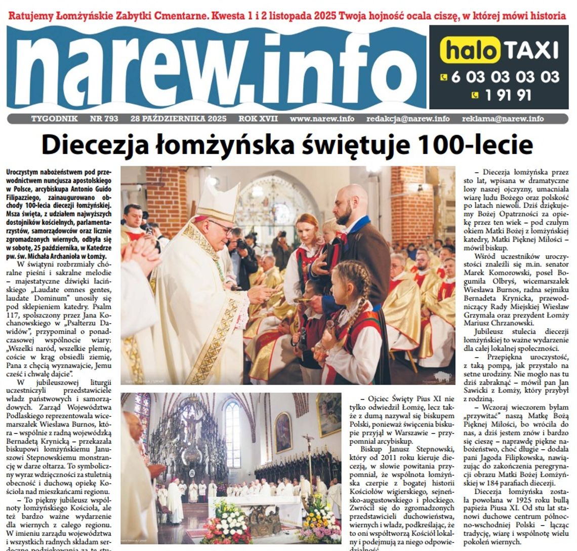 Tygodnik Narew 793 - wydanie elektroniczne Tygodnik Narew 793 - wydanie elektroniczne