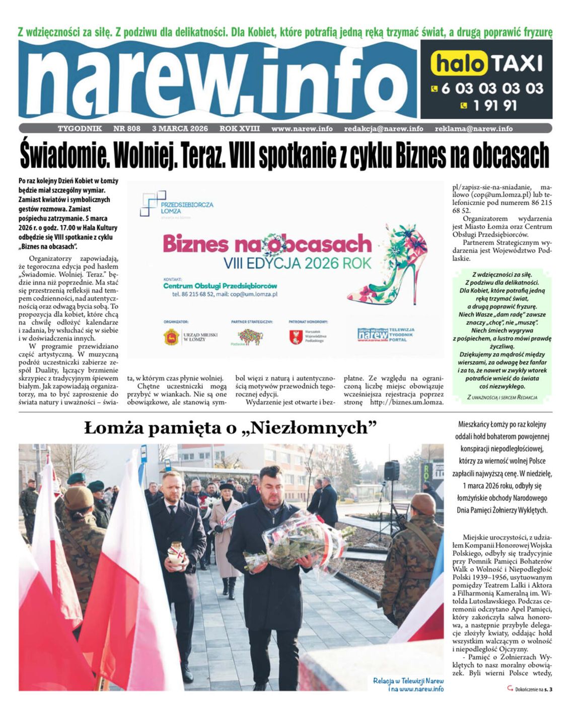 Tygodnik Narew 808. Dzień Kobiet Tygodnik Narew 808. Dzień Kobiet