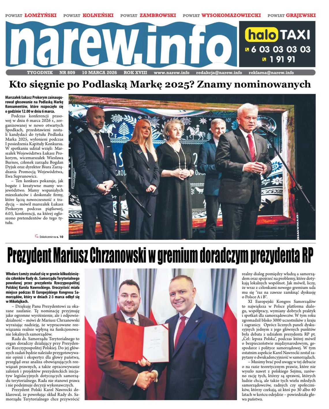Tygodnik Narew 809