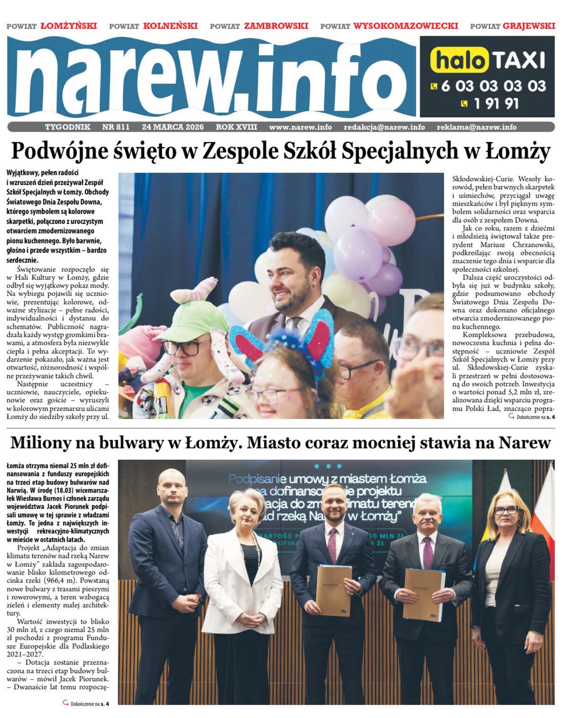 Tygodnik Narew 811. Wydanie już wiosenne 24 marca 2026 Tygodnik Narew 811. Wydanie już wiosenne 24 marca 2026