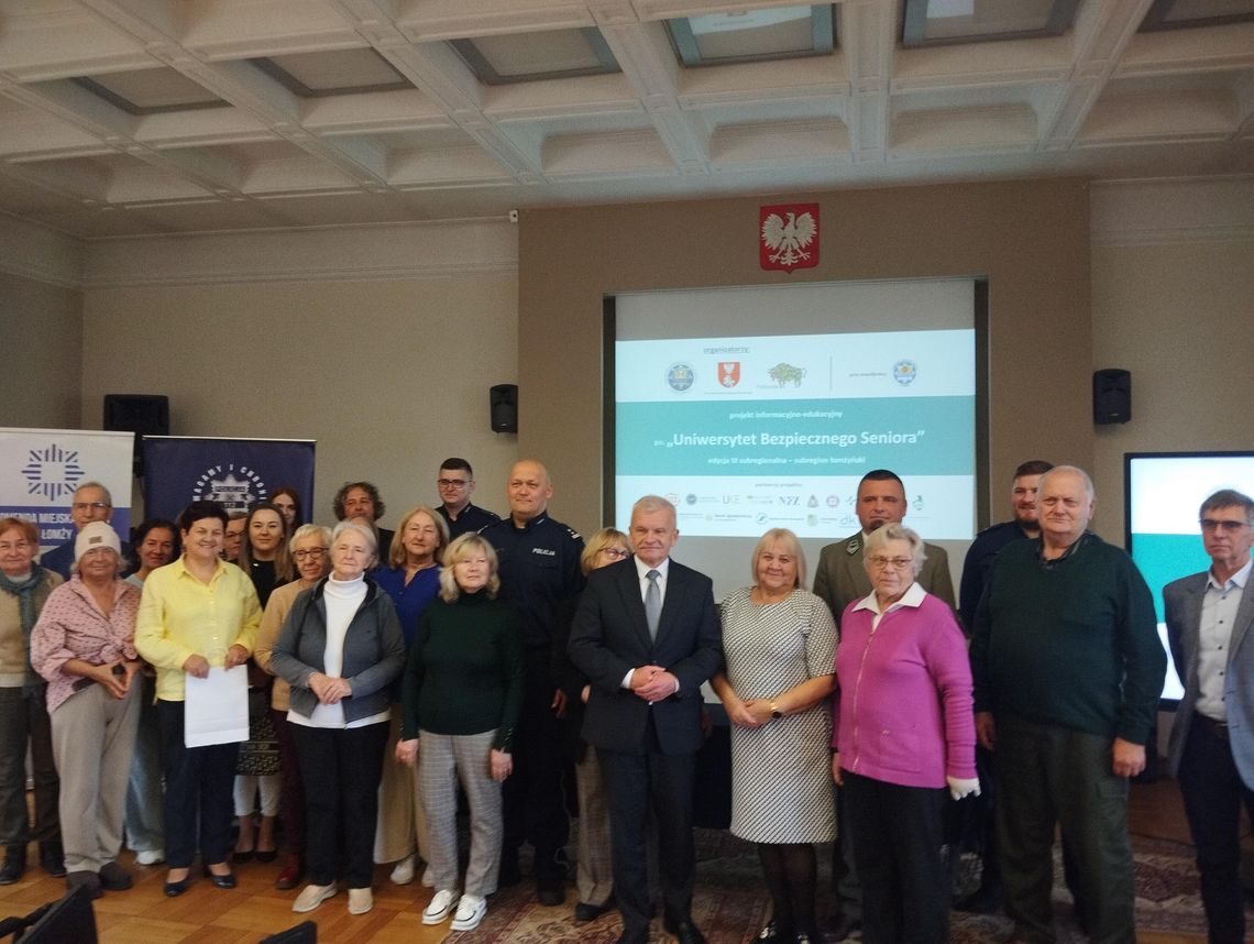 Uniwersytet Bezpiecznego Seniora – edukacja kluczem do bezpieczeństwa [VIDEO]