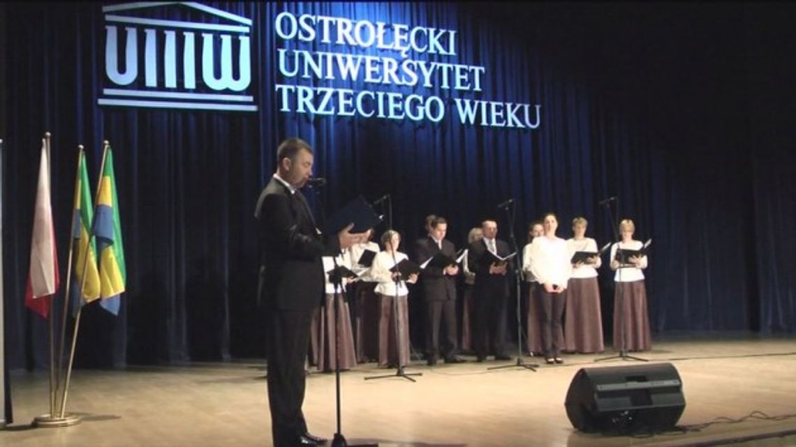 Uniwersytet Trzeciego Wieku w Ostrołęce. VIDEO 