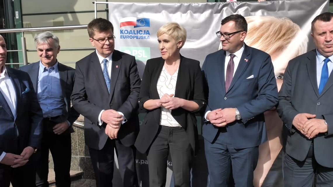 Urszula Pasławska Kandydat PSL do Europarlamentu z wizytą w Białymstoku [VIDEO]